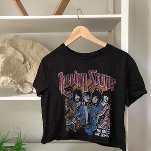 Rolling Stone Rock crop tshirt